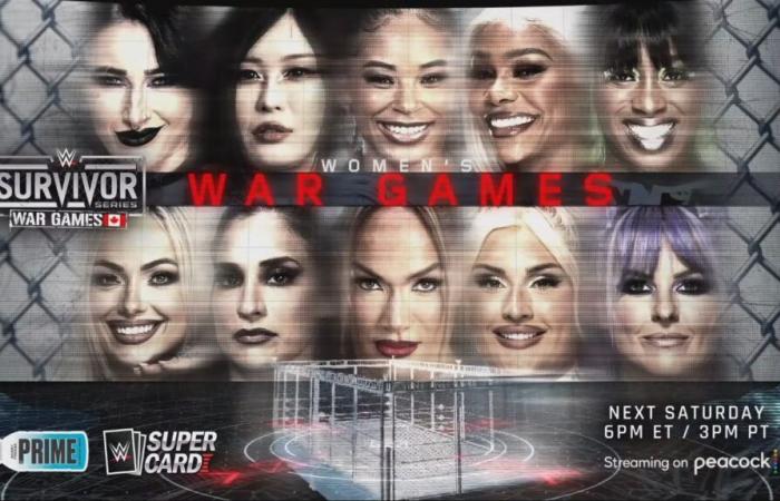 Anunciado el partido de WarGames femenino