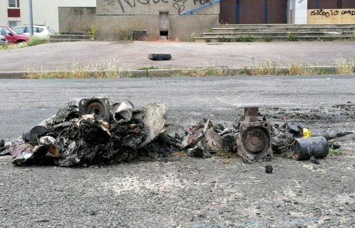 Prisión por quemar contenedores de basura en Argentan durante los disturbios tras la muerte de Nahel