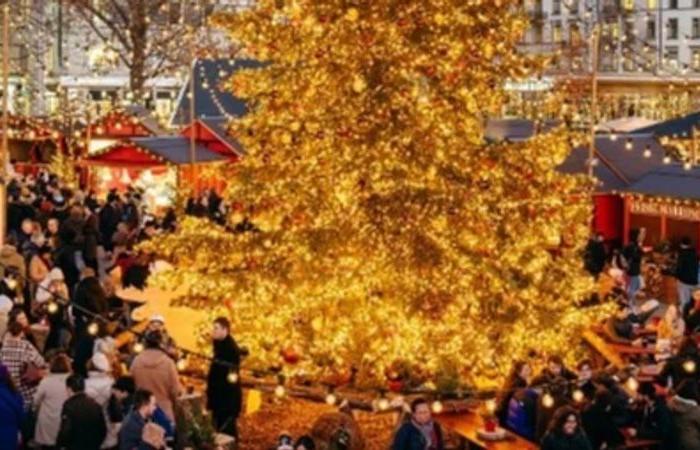 El tiempo trae nieve a las tierras bajas: se preparan los mercados navideños