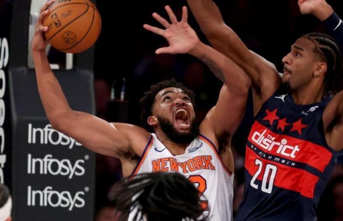 NBA: Washington Wizards vs New York Knicks | Nivel de campo