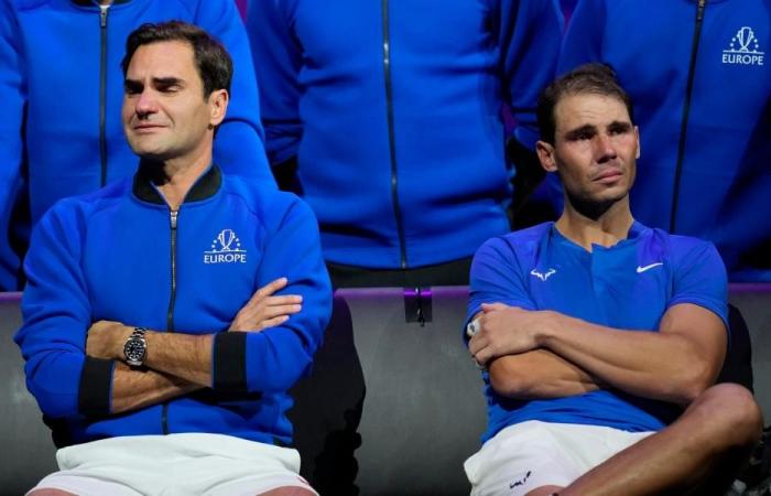 El emotivo tributo de Roger Federer a Rafael Nadal y sus tirones de ropa interior