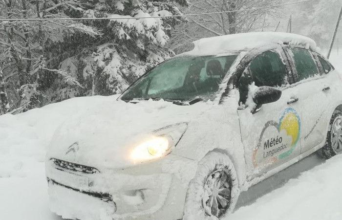 Nevadas en Cévennes, Lozère y Ardèche este jueves