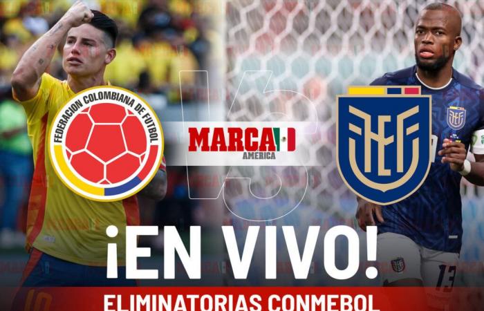 Colombia 0-1 Ecuador EN VIVO Online. Partido hoy Eliminatorias Sudamericanas 2024