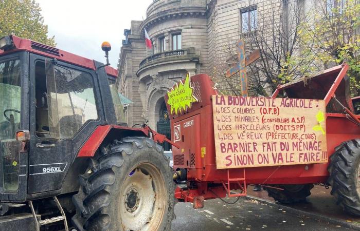 Movilización de agricultores: los tractores regresan al centro de la ciudad de Limoges