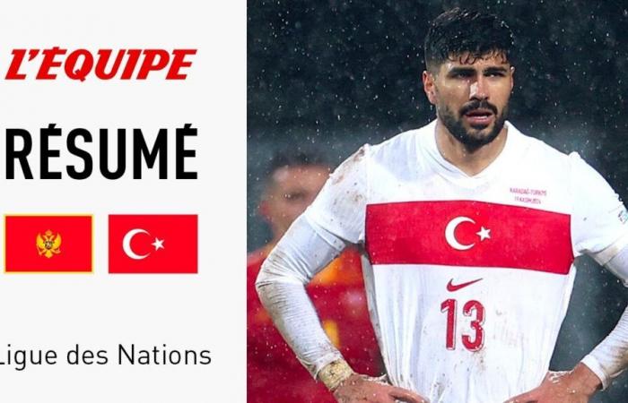 Liga de las Naciones – Turquía colapsa en Montenegro y se pierde el ascenso a la Liga A