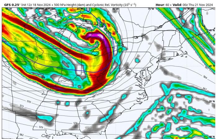 La alerta de tormenta invernal comienza el jueves para las montañas y algunas lluvias de nieve en el centro de Maryland