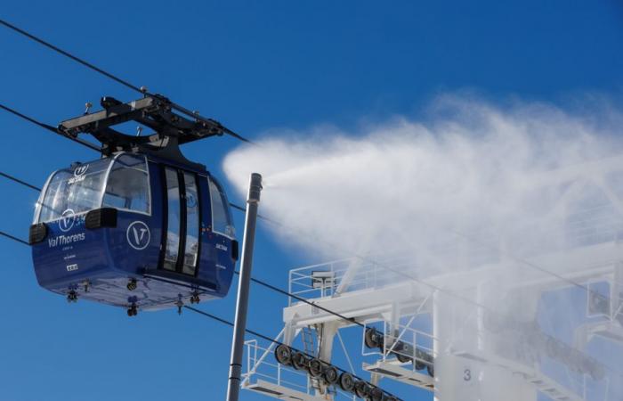 Una góndola de la estación de Val Thorens se estrella contra una estación de llegadas, dejando al menos dos heridos graves