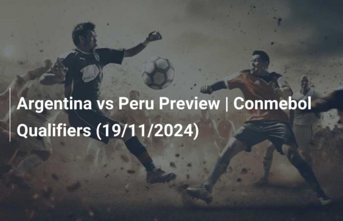 Avance del partido Argentina vs Perú | Eliminatorias Conmebol (19/11/2024)