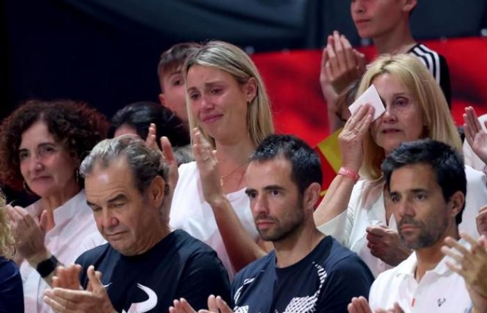 Rafael Nadal pone fin a su carrera como leyenda del tenis en Málaga