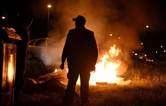 En Alto Garona, los agricultores prendieron el fuego pero “sin desbordar”