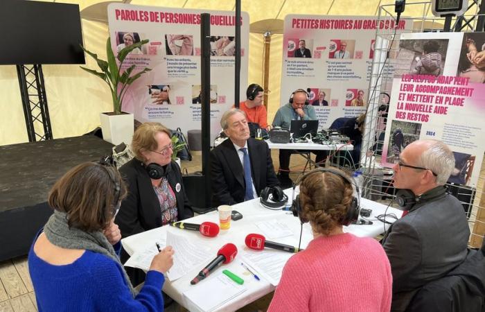 En directo desde Gennevilliers para el lanzamiento de la 40ª campaña de invierno de Restos du Coeur