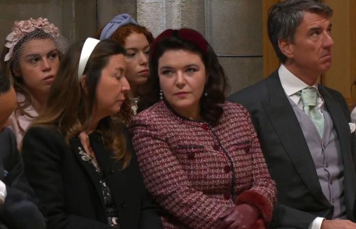 La familia principesca se reunió en torno a Alberto II y Charlene en la catedral de Mónaco para la fiesta nacional