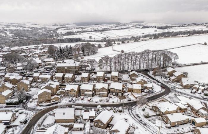 En imágenes: el Reino Unido tiembla ante la llegada de la nieve