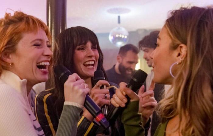 “¡Me reí a carcajadas!” ¿Camille Lou, Constance Labbé y Claire Romain realmente cantan en la secuencia del karaoke?