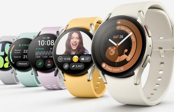 La actualización One UI 6 Watch para Galaxy Watch 6 está disponible en Corea