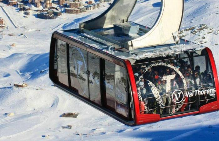 Grave accidente de teleférico en Val Thorens, varios heridos