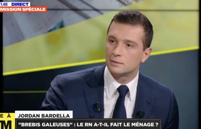 ¿Jordan Bardella empujado a la culpa en BFMTV?