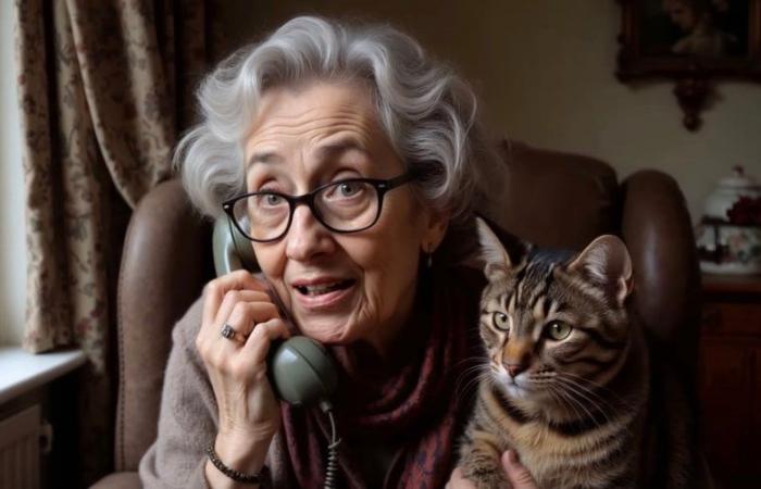 Esta abuela tan especial vuelve locos a los encuestadores telefónicos con “conversaciones interminables”