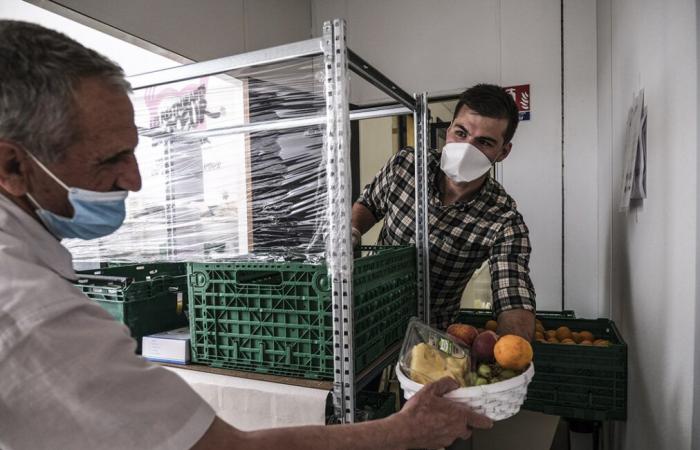 Inicio de la campaña de invierno de Restos du Coeur.