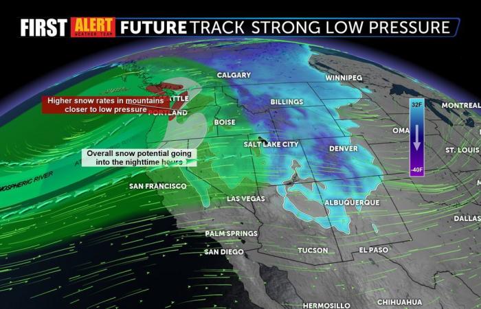 Gradualmente más cálido esta semana a medida que se acerca una gran tormenta a NorCal