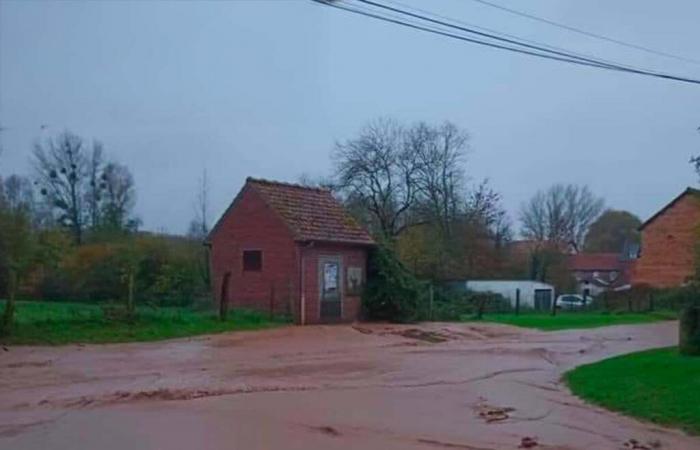 Lluvias torrenciales en Vimeu: Maisnières bajo el agua