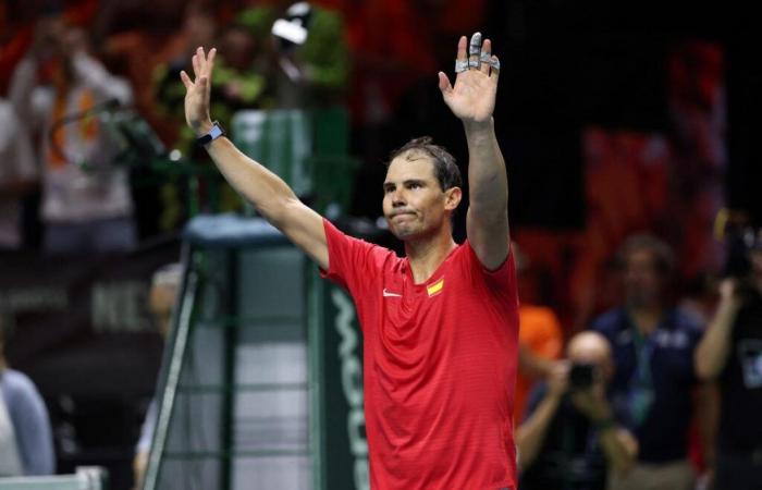 Rafael Nadal, quizás fue su último partido…