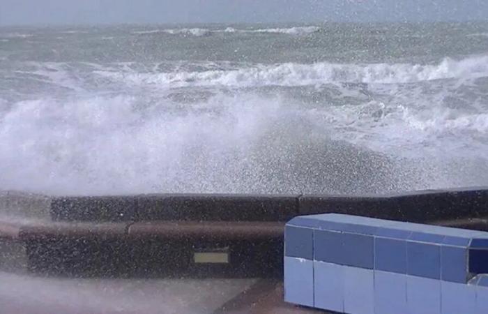 Se esperan fuertes vientos y fuertes lluvias este martes