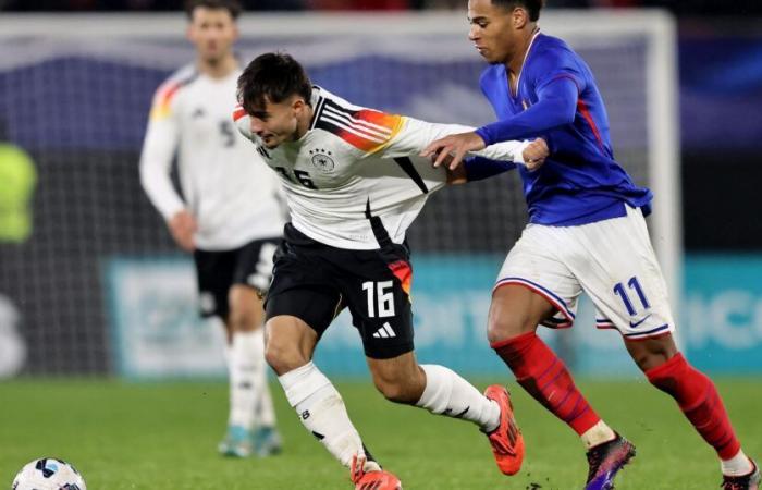 Los Espoirs le arrebatan un empate a Alemania