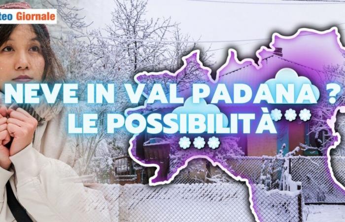 Nieve en Val Padana, ¿sí o no? Una configuración meteorológica al límite