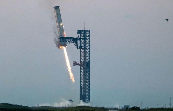 Lanzamiento del vuelo 6 de Starship: SpaceX intentará aterrizar un cohete propulsor en la torre ‘Mechazilla’