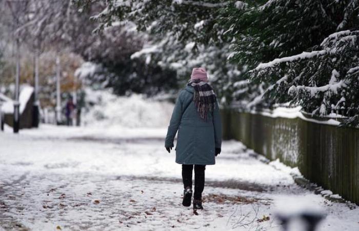 En imágenes: el Reino Unido tiembla ante la llegada de la nieve