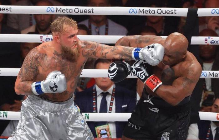 Boxeo. Mike Tyson en mala forma después de una derrota ‘difícil de tragar’ ante Jake Paul