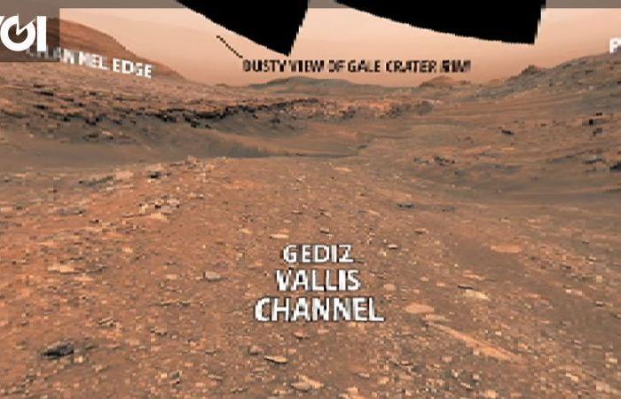 El rover Curiosity de la NASA abandonará Gediz Vallis, la base del río seco en Marte