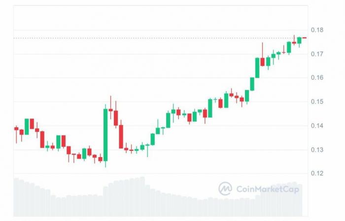 ¿La criptomoneda Kaspa (KAS) ha subido un 20 % con el objetivo de alcanzar 1 dólar?