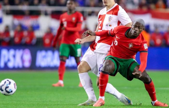 Nuno Mendes salió lesionado de Portugal ocho días antes del Bayern-PSG, su técnico da la noticia