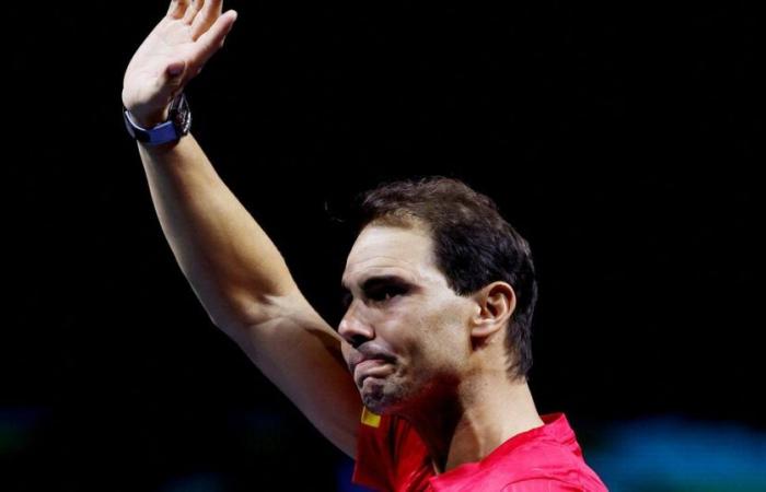 “Intenté ser una buena persona”, respira Nadal en el momento de la despedida