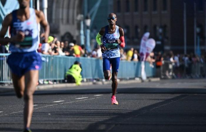 Cuando Mo Farah, campeón de media distancia, corre para alcanzar a sus carteristas