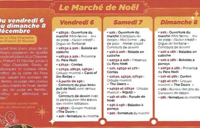 Les Sables-d’Olonne Vendée. Descubre todas las festividades navideñas de Sablais a partir del 29 de noviembre de 2024