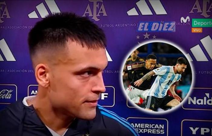 Lautaro Martínez hizo escueto análisis sobre Perú tras victoria de Argentina: “Están jugando a..”