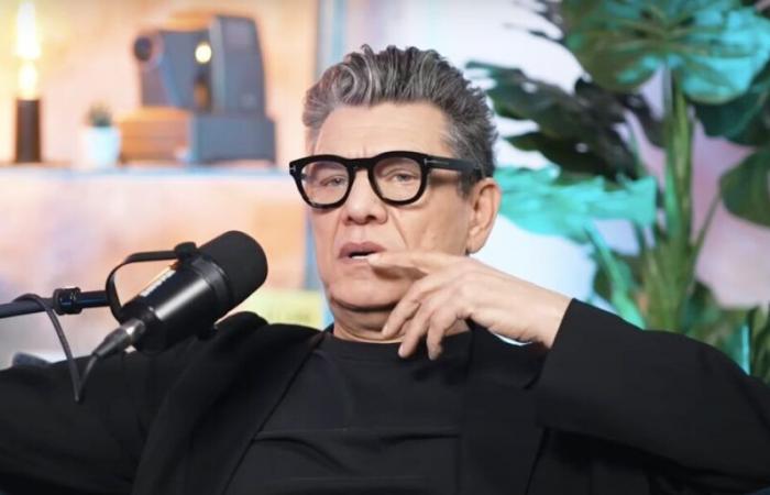 Marc Lavoine confiesa este programa de televisión que “le fue mal” y que casi le hizo parar todo