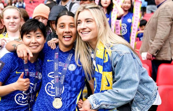 Sam Kerr y Kristie Mewis esperan su primer hijo juntos