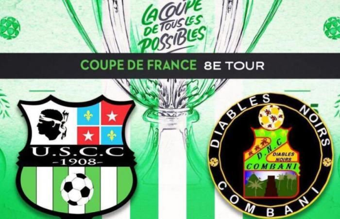 Copa de Francia: el encuentro entre Corte y los diablos negros de Combani aplazado para una fecha posterior