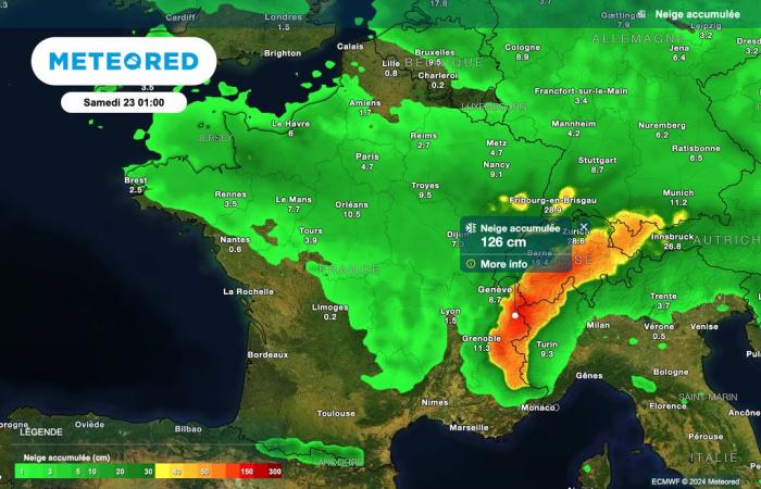 ¡Espectacular descenso de las temperaturas en Francia en las próximas horas y llegada de la nieve!