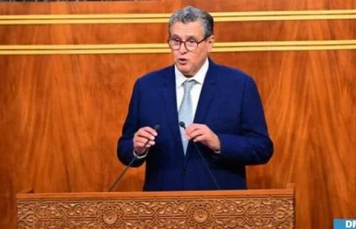 Sr. Akhannouch: 140 mil millones de MAD en capital operativo para proyectos industriales aprobados de mayo de 2023 a noviembre de 2024