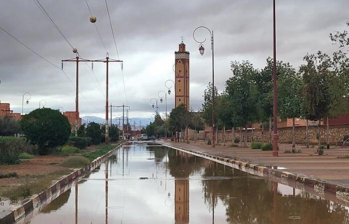 Una depresión al oeste de Canarias provoca fuertes lluvias en Marruecos