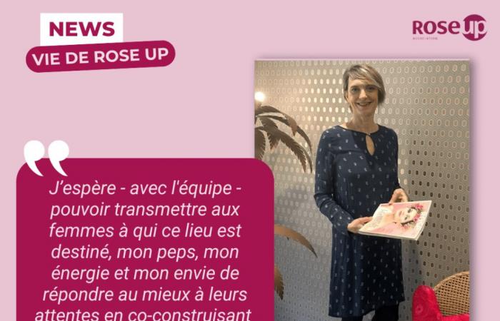 ¡Sandrine Teysseyre-Bossu se une a RoseUp y se hace cargo de la nueva Maison RoseUp Bordeaux! -Asociación RoseUp