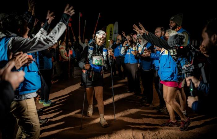 esta Yvelinoise completó el Marathon des sables