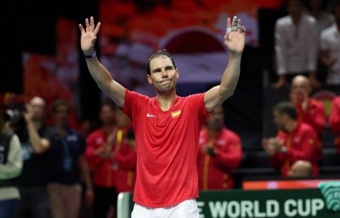 “Siento que fue mi último partido de individuales”: la emoción de Rafael Nadal durante la Copa Davis