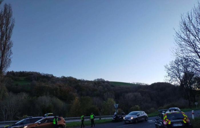 Más controles en las carreteras de Cantal