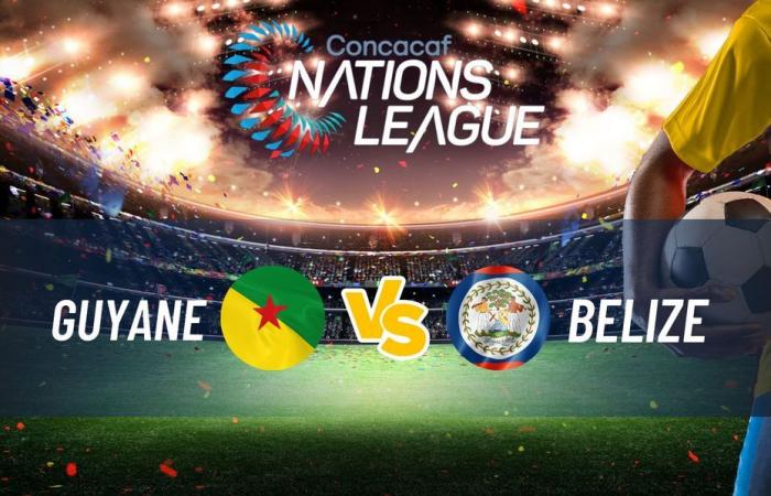 La Selección de Guyana juega esta tarde su partido de vuelta contra Belice